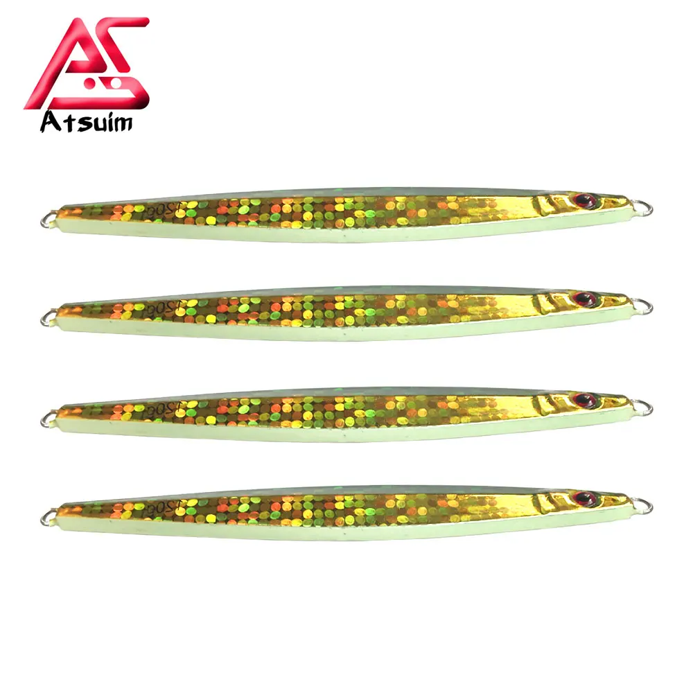 AS 120g UV Fast Jigs Kanpachi Lure Vertical Glow Jigs Sinking Lead Speed Falling Jig Saltwater Artificial Metal Fishing Tackle
AS 120g UV Fast Jigs Kanpachi Lure Vertical Glow Jigs Sinking Lead Speed Falling Jig Saltwater Artificial Metal Fishing Tackle