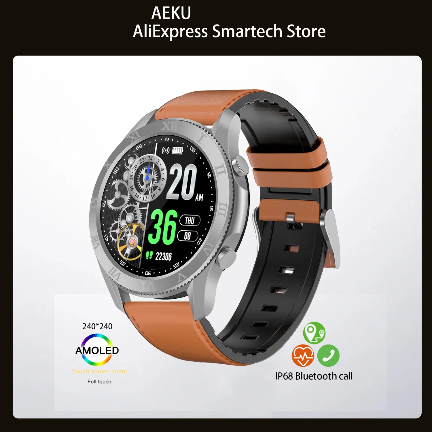 2021 Men Smart Watch Smartwatch Heart Rate Blood Pressure Body Monitor Sports Fitness Luxury Watches Bluetooth Call IP68 Music
2021 Men Smart Watch Smartwatch Heart Rate Blood Pressure Body Monitor Sports Fitness Luxury Watches Bluetooth Call IP68 Music