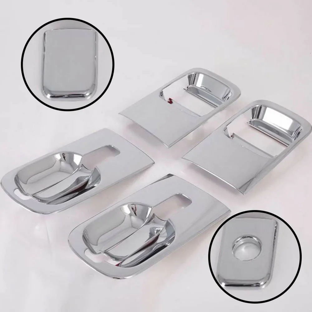 Outer Handle Door Handle Cover + Door Wrist Protection Cover Silver ABS Suitable For Grand Starex H1 I800 2018-2020
Outer Handle Door Handle Cover + Door Wrist Protection Cover Silver ABS Suitable For Grand Starex H1 I800 2018-2020