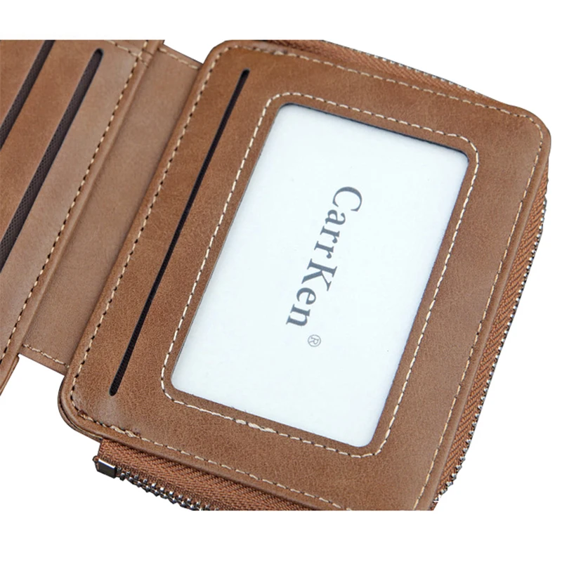 FACTOO Men's Wallet PU Purse Short Male Clutch Leather Wallet Card Holder Fashion Business Zipper Mens Money Bag Men's Card Bag
FACTOO Men's Wallet PU Purse Short Male Clutch Leather Wallet Card Holder Fashion Business Zipper Mens Money Bag Men's Card Bag
