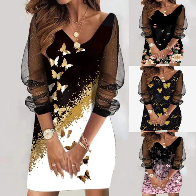 Women 2022 Loose Vintage Ruffles Dress Sexy Printed Spring Long Full Sleeve Boho Casual Party Lace Dresses Plus Size
Women 2022 Loose Vintage Ruffles Dress Sexy Printed Spring Long Full Sleeve Boho Casual Party Lace Dresses Plus Size