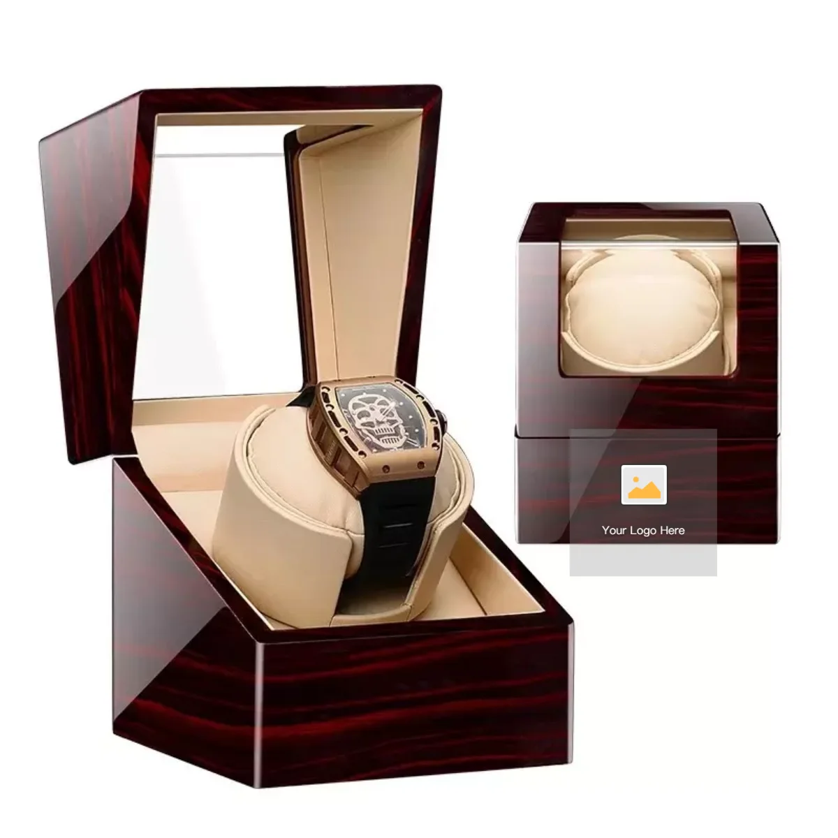 high quality imported instrument fingerprint watch winder touch remote control with LED light
high quality imported instrument fingerprint watch winder touch remote control with LED light