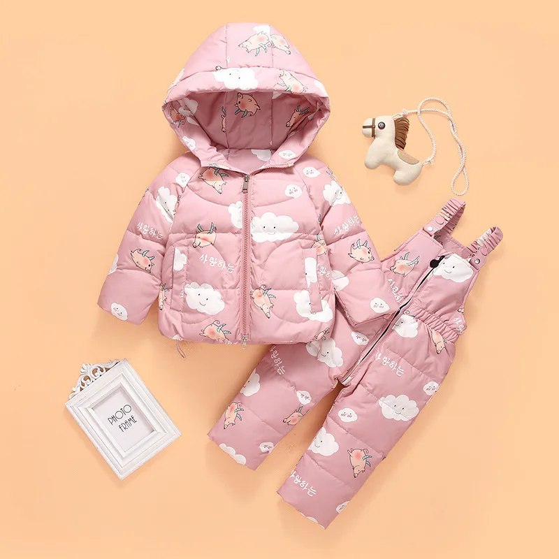 2019 White duck Down jacket Baby Children's Clothes Winter Girls Boys Hooded Coat Pant Overalls Suit for Warm Kids Clothing Sets
2019 White duck Down jacket Baby Children's Clothes Winter Girls Boys Hooded Coat Pant Overalls Suit for Warm Kids Clothing Sets