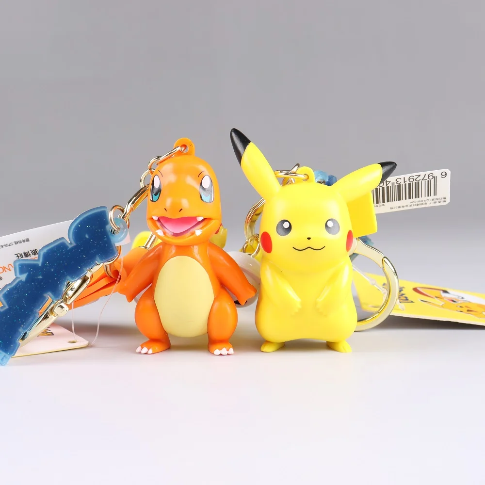 Genuine Pokemon Keychain Car Keychain Anime Character Pikachu Squirtle Charmander figure Doll Model Child Birthday Gift
Genuine Pokemon Keychain Car Keychain Anime Character Pikachu Squirtle Charmander figure Doll Model Child Birthday Gift