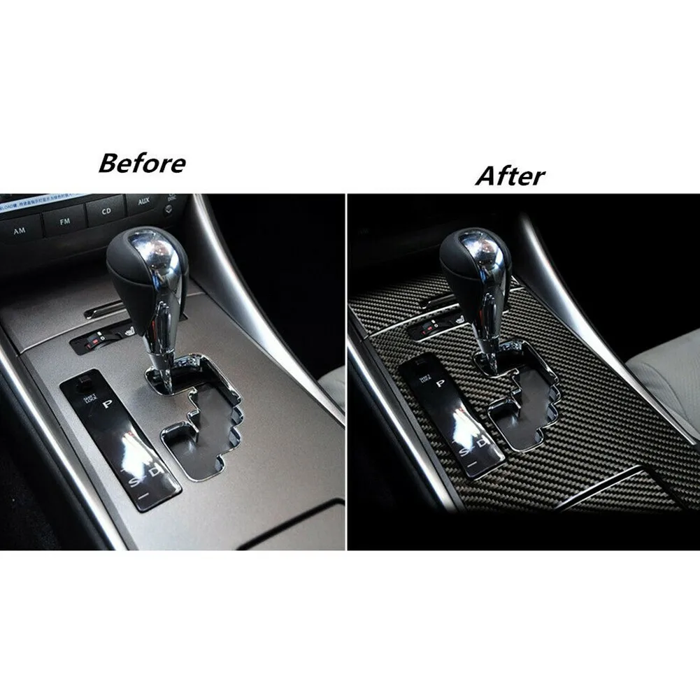 3Pcs Carbon Fiber Gear Shift Panel Cover Trim Shifter Panel Decoration Sticker Interior Moulding For Lexus IS250 IS350 2006-2012
3Pcs Carbon Fiber Gear Shift Panel Cover Trim Shifter Panel Decoration Sticker Interior Moulding For Lexus IS250 IS350 2006-2012
