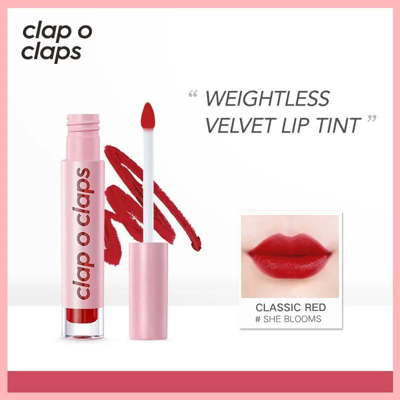 clap o claps Cosmetic Free Breathing Velvet Liquid Lipstick Long-lasting Waterproof 8 colors
clap o claps Cosmetic Free Breathing Velvet Liquid Lipstick Long-lasting Waterproof 8 colors