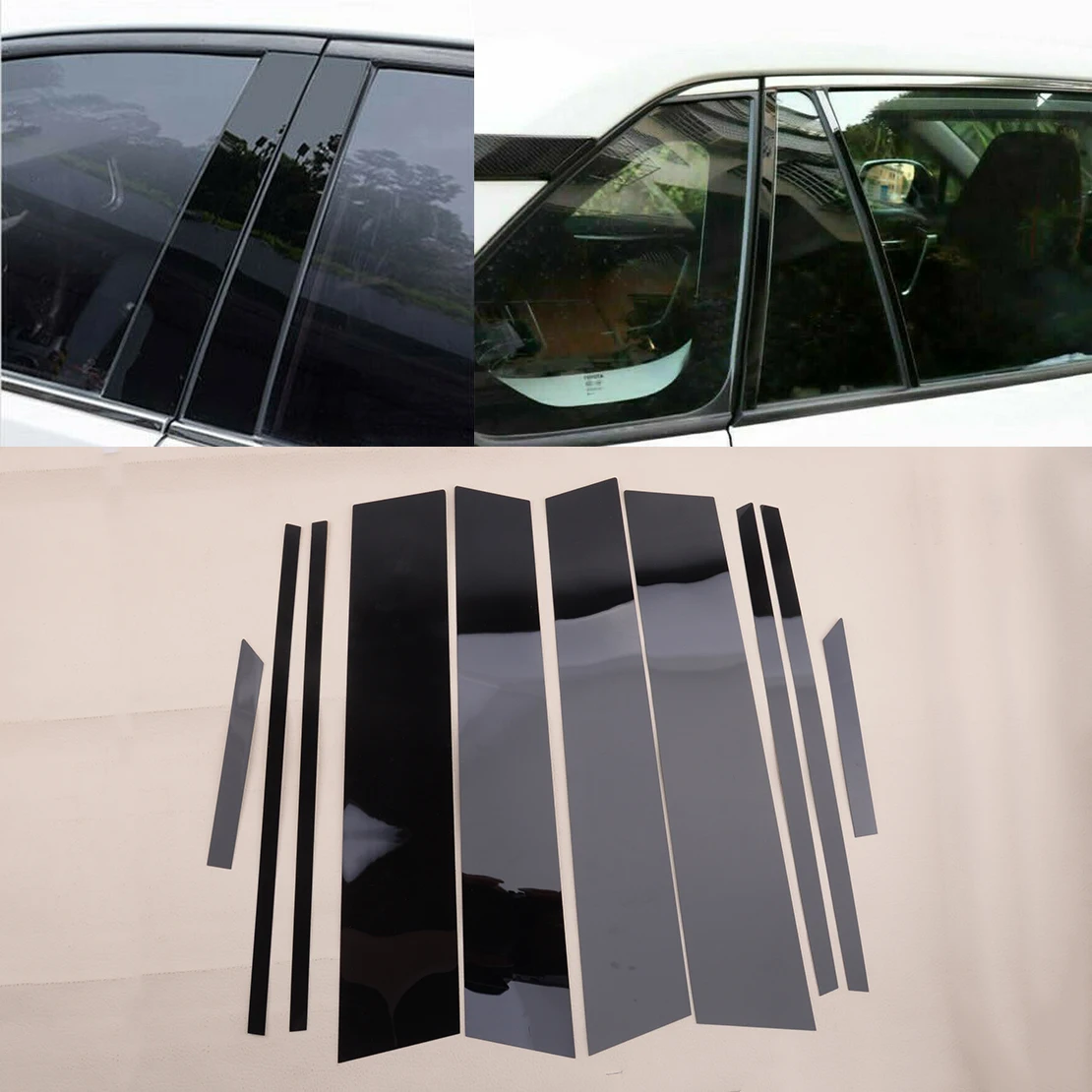 10Pcs/Set PVC Car Front Rear Glossy Black Window Pillar Posts Cover Trim Strip Decoration Fit for Toyota RAV4 2019 2020
10Pcs/Set PVC Car Front Rear Glossy Black Window Pillar Posts Cover Trim Strip Decoration Fit for Toyota RAV4 2019 2020