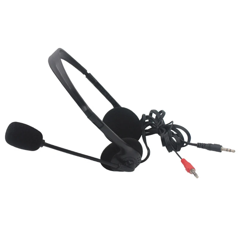 2020 For Call Center Office Customer Service Stereo Noise Reduction Headset With Microphone Adjustable Headband Phone | Электроника