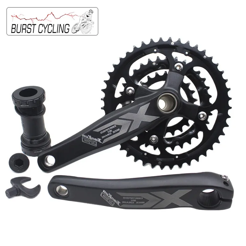 Mountain Bike Crankset 104BCD 170mm 22/32/44T Crank BB68 Hollow Shaft MTB Crankset Narrow Chainrings Chainwheel Accessories
Mountain Bike Crankset 104BCD 170mm 22/32/44T Crank BB68 Hollow Shaft MTB Crankset Narrow Chainrings Chainwheel Accessories