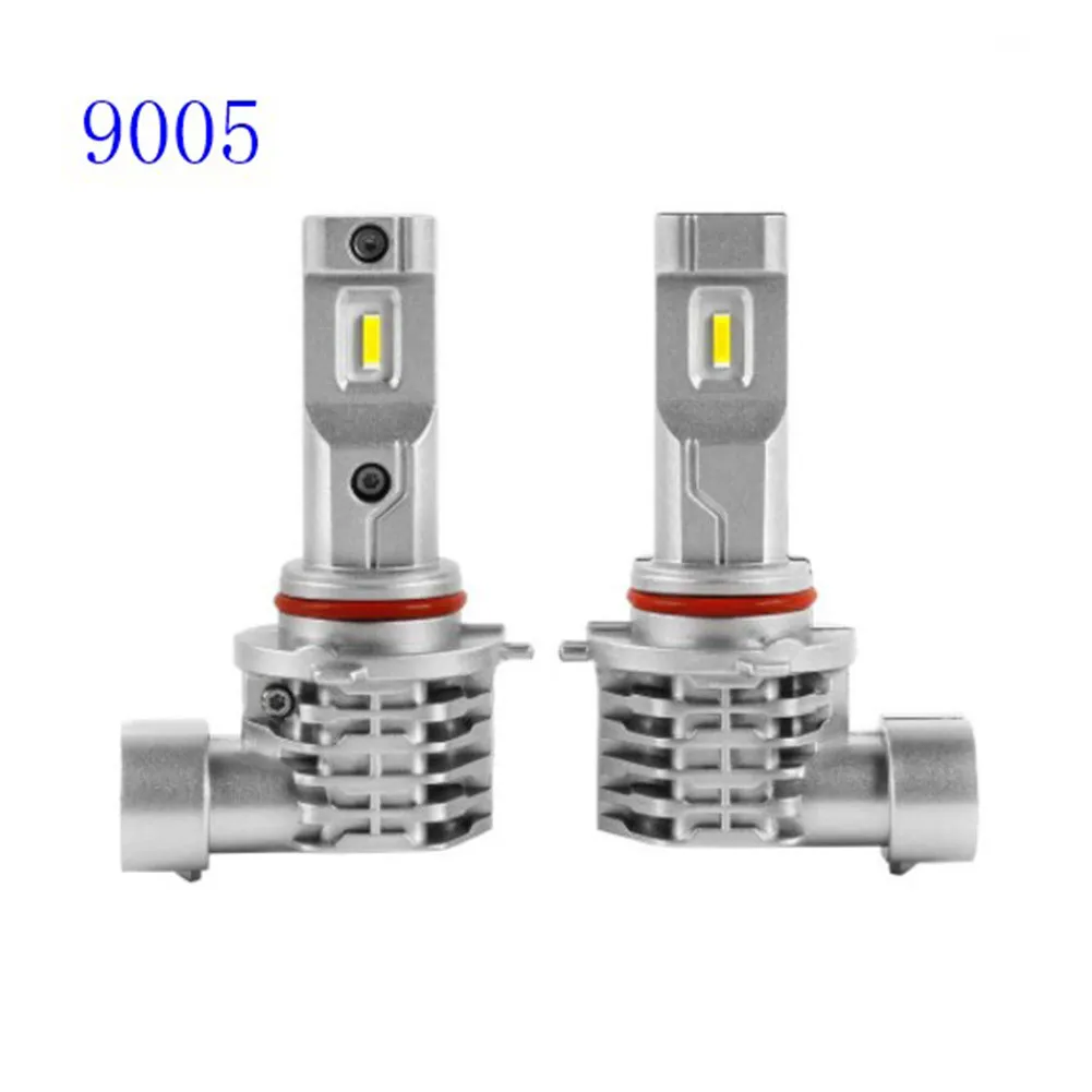 

2pcs In-Line M4 LED Headlights H11/9005/9006 DC9V - 32V Car Headlights 25W 6000K 1600LM Light On All Sides Headlights Car Access