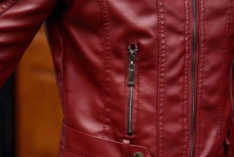 PU Motorcycle Leather Jacket Women Jackets New 2021 Women Leather Coat Short Slim Spring And Autumn Female Coats Black Red
PU Motorcycle Leather Jacket Women Jackets New 2021 Women Leather Coat Short Slim Spring And Autumn Female Coats Black Red