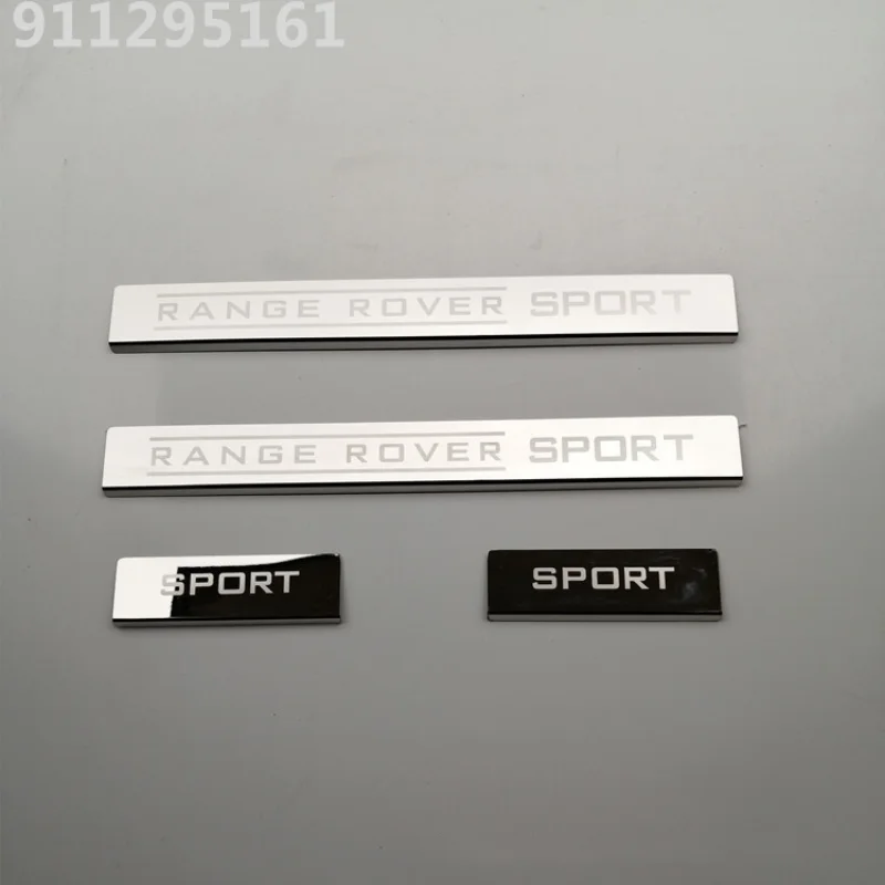 4 шт. накладки на пороги автомобильной двери для Land Rover Range Rover Sport 2006-2012 
4 шт. накладки на пороги автомобильной двери для Land Rover Range Rover Sport 2006-2012