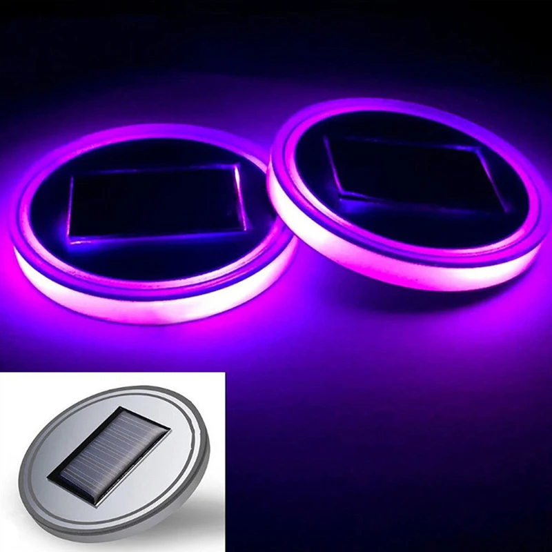 1Pcs Universal Solar Light-emitting Car Water Coaster, Interior Atmosphere Light, LED Waterproof Pad, Car Decoration Products
1Pcs Universal Solar Light-emitting Car Water Coaster, Interior Atmosphere Light, LED Waterproof Pad, Car Decoration Products