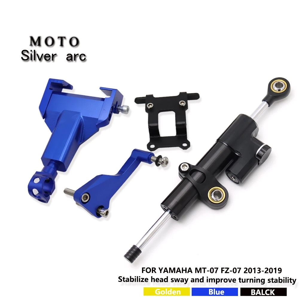 Fit For YAMAHA MT07 MT-07 MT 07 FZ-07 FZ 07 2013-2019 2018 2017 2016 Motorcycle Adjustable Steering Damper Stabilizer Bracket
Fit For YAMAHA MT07 MT-07 MT 07 FZ-07 FZ 07 2013-2019 2018 2017 2016 Motorcycle Adjustable Steering Damper Stabilizer Bracket
