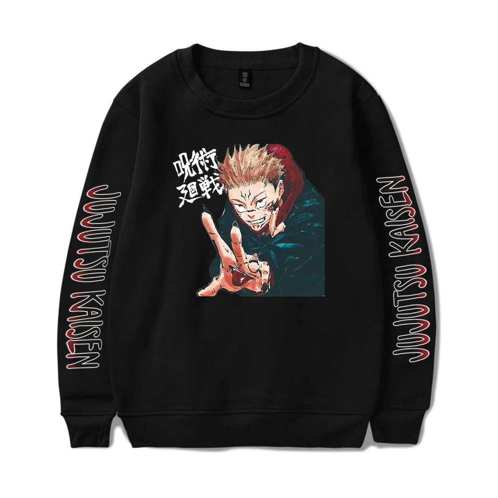 jujutsu kaisen Sweatshirt O-Neck Tracksuit Men Long Sleeve Casual Sweatshirts Hot Sale Japanese Anime Clothes
jujutsu kaisen Sweatshirt O-Neck Tracksuit Men Long Sleeve Casual Sweatshirts Hot Sale Japanese Anime Clothes
