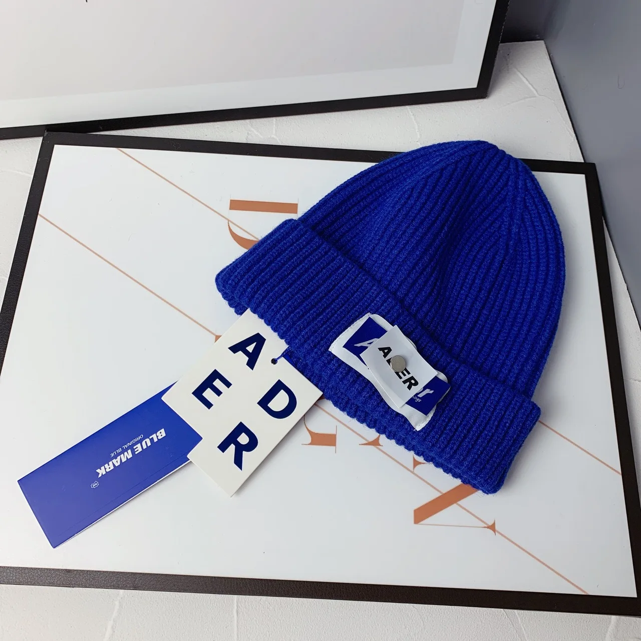 Шапка-бини Ader Beanie для мужчин и женщин высококачественные шапки из хлопка шерсти
