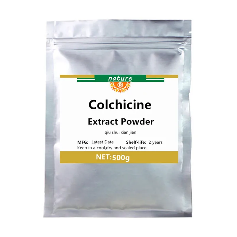 Pure Natural High-Quality Colchicine Extract 99% powder,Colchicines,Anti Gout, Anti-Tumor,Cancer Prevention Free Shipping
Pure Natural High-Quality Colchicine Extract 99% powder,Colchicines,Anti Gout, Anti-Tumor,Cancer Prevention Free Shipping
