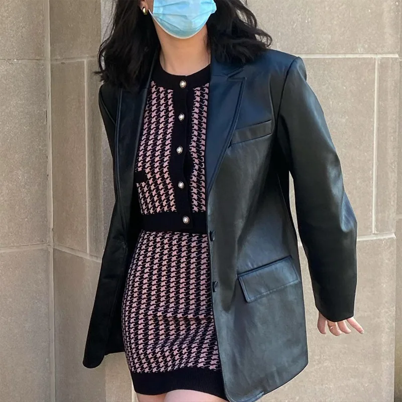 BOOFEENAA Retro Pink Houndstooth Jacket and Skirt Two Piece Set Women Spring 2021 Elegant Sexy 2 Pieces Outfit Clothes C70-EI43
BOOFEENAA Retro Pink Houndstooth Jacket and Skirt Two Piece Set Women Spring 2021 Elegant Sexy 2 Pieces Outfit Clothes C70-EI43