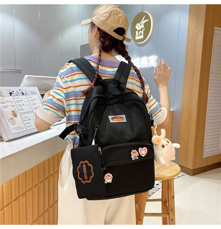 4059 2021 студенческий простой вместительный однотонный рюкзак нишевой дизайн оригинальный рюкзак в студенческом стиле
4059 2021 студенческий простой вместительный однотонный рюкзак нишевой дизайн оригинальный рюкзак в студенческом стиле