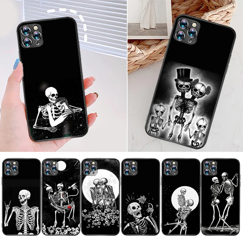 Skeleton Couple Phone Case For iPhone 12 11 XS XR X 8 7 6S 6 Plus Pro MAX SE 2020 Love For Boyfriend Girlfriend Carcasa Cases
Skeleton Couple Phone Case For iPhone 12 11 XS XR X 8 7 6S 6 Plus Pro MAX SE 2020 Love For Boyfriend Girlfriend Carcasa Cases
