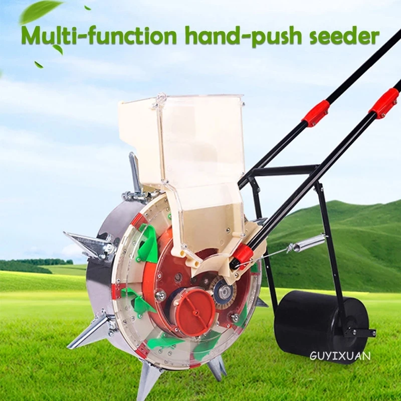 Multifunctional hand-push crop planter/corn/cotton/soybean/peanut wheat planter/precision quantitative seeding/high efficiency
Multifunctional hand-push crop planter/corn/cotton/soybean/peanut wheat planter/precision quantitative seeding/high efficiency