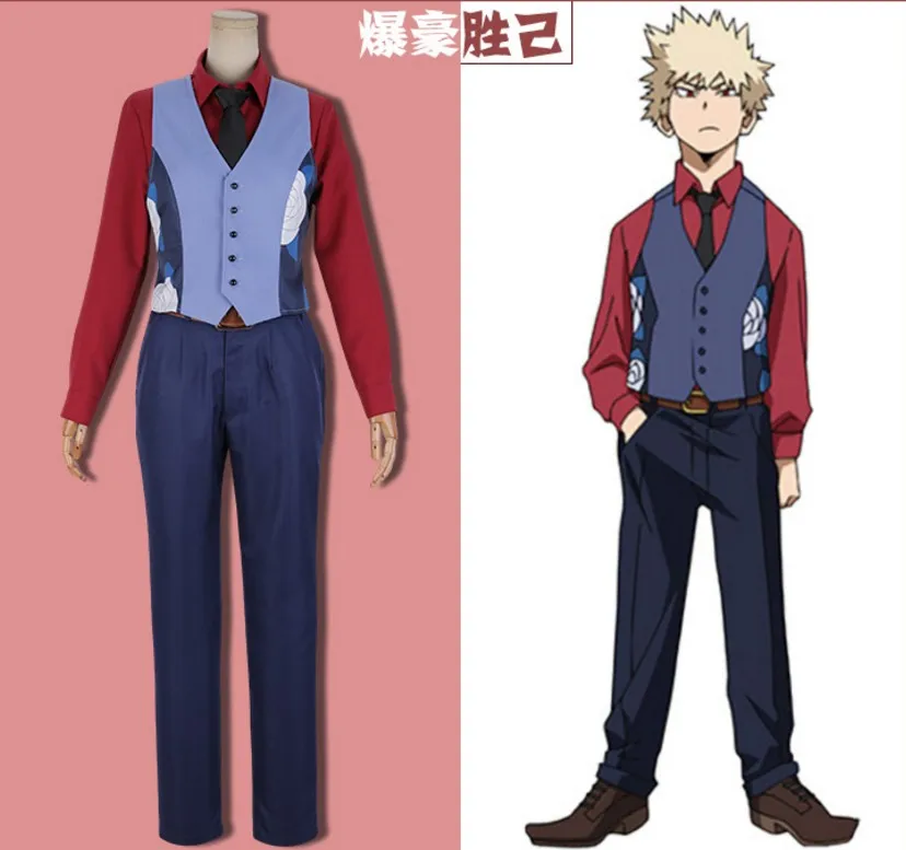My Hero Academia THE MOVIE Two Heroes Bakugou Katsuki cosplay costumes can custom made halloween costumes for men adult
My Hero Academia THE MOVIE Two Heroes Bakugou Katsuki cosplay costumes can custom made halloween costumes for men adult
