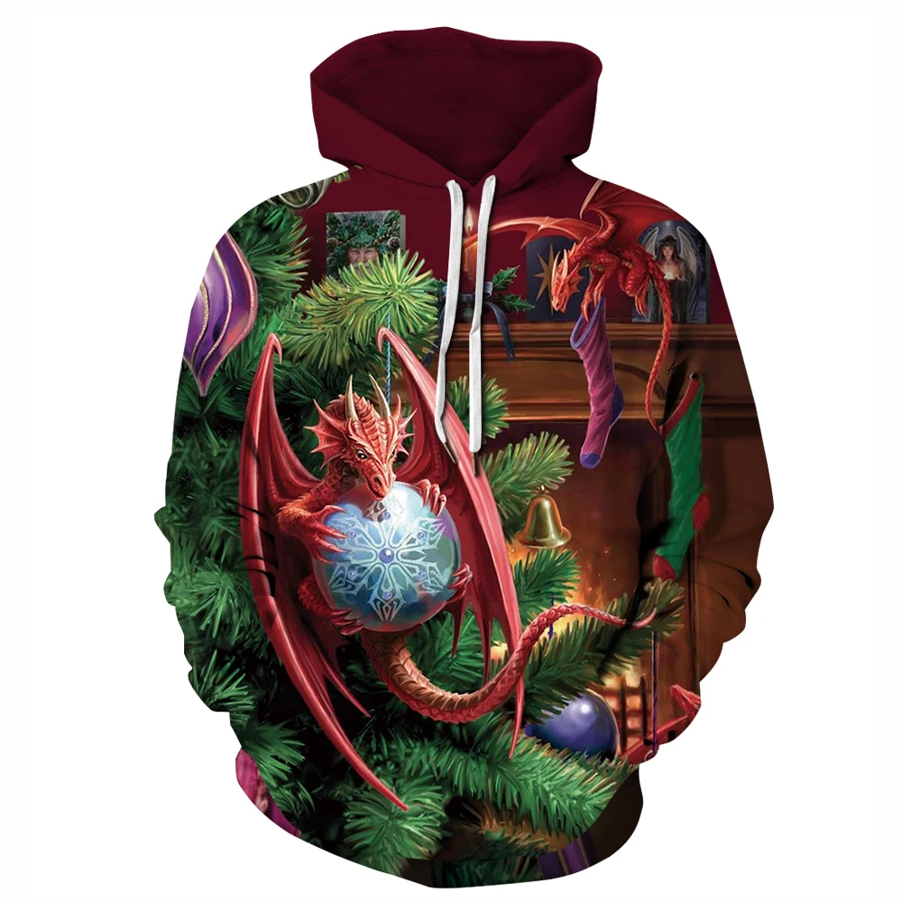 2021 Hoodies Sweatshirt Christmas red clothes women Dragon 3D Printed Fashion Men Casual New Year festival pleasantly surprised
2021 Hoodies Sweatshirt Christmas red clothes women Dragon 3D Printed Fashion Men Casual New Year festival pleasantly surprised