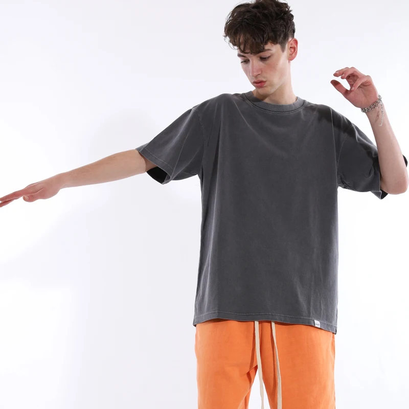 2021New Heavyweight High Quality Pure Color Cotton T-Shirt Hip Hop Short Sleeve
2021New Heavyweight High Quality Pure Color Cotton T-Shirt Hip Hop Short Sleeve