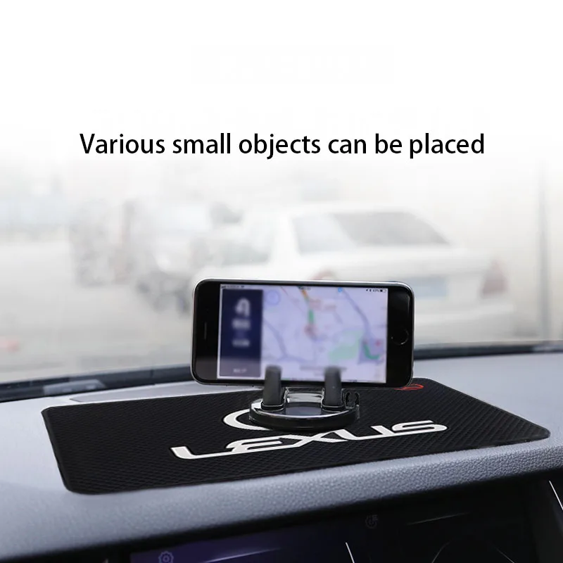 Car high temperature resistant silicone anti-skid pad LEXUS-logo car product dashboard pad mobile phone decoration storage pad
Car high temperature resistant silicone anti-skid pad LEXUS-logo car product dashboard pad mobile phone decoration storage pad