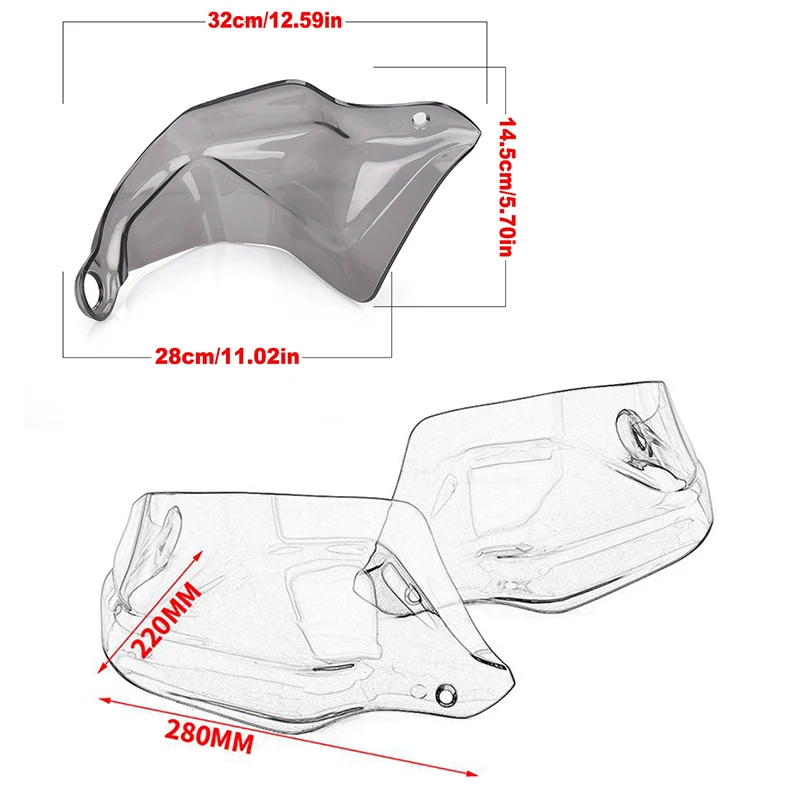 For BMW R1200gs Universal Motorcycle Handguard Hand Shield Protector Windshield Multiple usage
For BMW R1200gs Universal Motorcycle Handguard Hand Shield Protector Windshield Multiple usage
