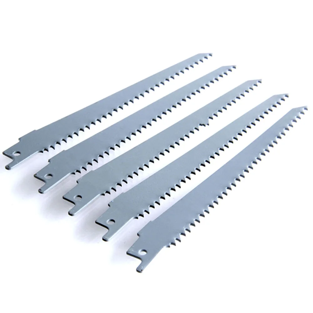 5Pcs Reciprocating Saw Blades For Fast Cutting Straight Cutting Woodworking Saber Saw Blades Jigsaw Blades S1531L
5Pcs Reciprocating Saw Blades For Fast Cutting Straight Cutting Woodworking Saber Saw Blades Jigsaw Blades S1531L