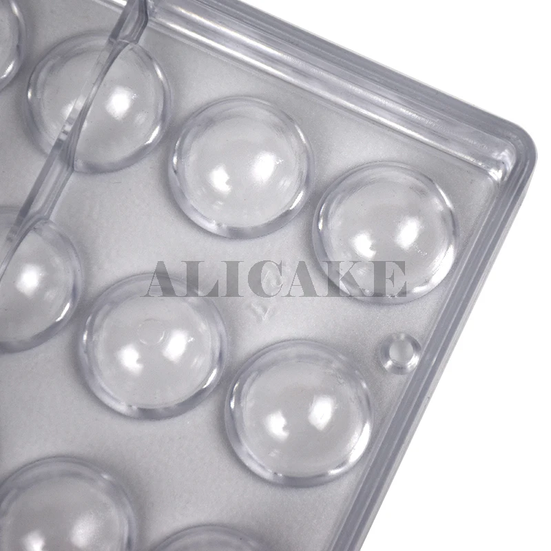 3D Chocolate Mold Tools Tray Sphere 24mm Polycarbonate Chocolate Mould for Bakery Cake Form Chocolate Moulds Baking Pastry Tools
3D Chocolate Mold Tools Tray Sphere 24mm Polycarbonate Chocolate Mould for Bakery Cake Form Chocolate Moulds Baking Pastry Tools