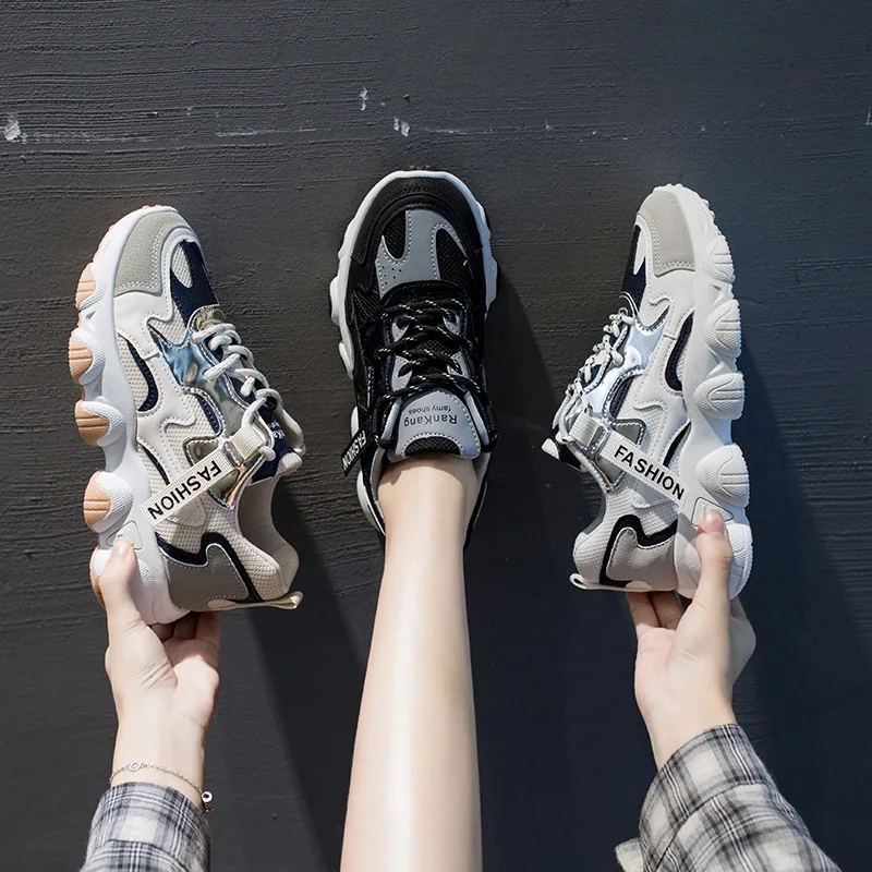 Autumn and winter dad shoes sports shoes running shoes breathable mesh shoes women's casual shoes fashion travel shoes
Autumn and winter dad shoes sports shoes running shoes breathable mesh shoes women's casual shoes fashion travel shoes