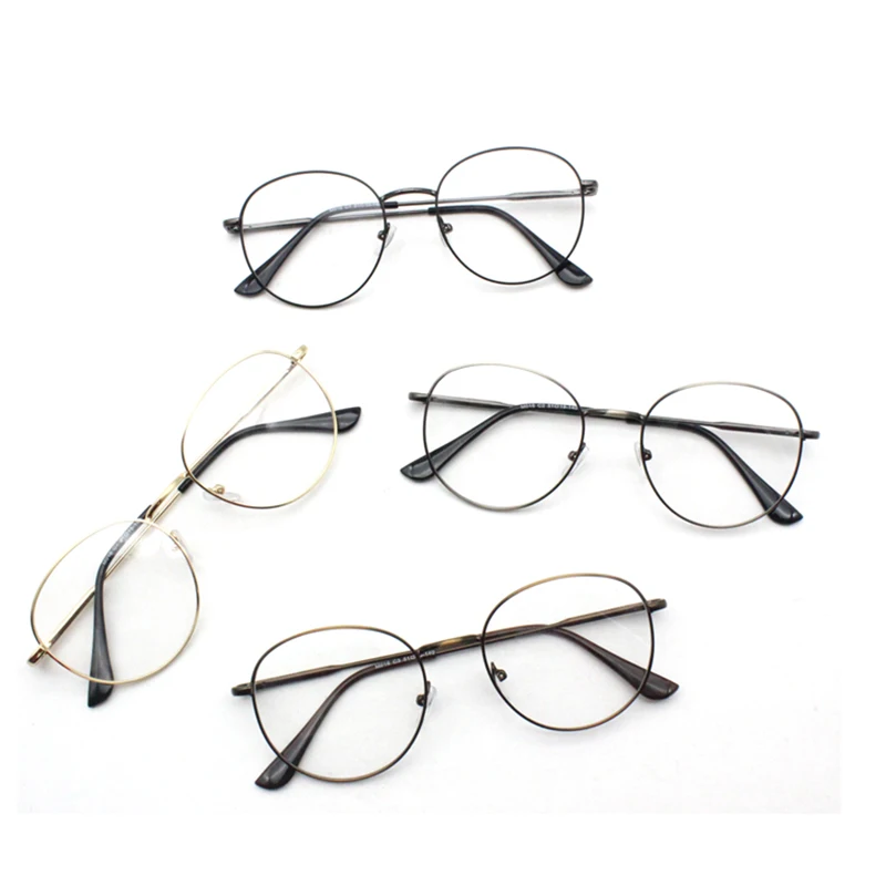M016 New Classic Vintage Glasses Frame Round Lens Flat Myopia Optical Simple Metal Women / Men Glasses Frame
M016 New Classic Vintage Glasses Frame Round Lens Flat Myopia Optical Simple Metal Women / Men Glasses Frame