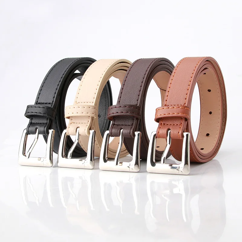 Casual PU Leather Belt For Women Designer Brand Metal Pin Buckle Waist Strap Female Jeans Trouser Decoration Waistband
Casual PU Leather Belt For Women Designer Brand Metal Pin Buckle Waist Strap Female Jeans Trouser Decoration Waistband