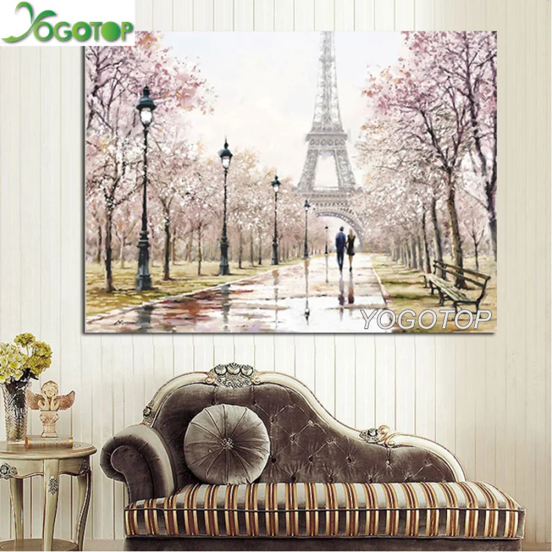 Romantic City Couple Paris Tower Landscape full square round 5d diy diamond painting rhinestone embroidery mosaic decor YY2373 
Romantic City Couple Paris Tower Landscape full square round 5d diy diamond painting rhinestone embroidery mosaic decor YY2373
