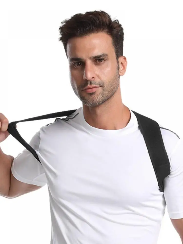 Back Posture Corrector Adjustable Upper Back Brace Belt Clavicle Spine Support Men Women Back Shoulder Lumbar Posture. 
Back Posture Corrector Adjustable Upper Back Brace Belt Clavicle Spine Support Men Women Back Shoulder Lumbar Posture.