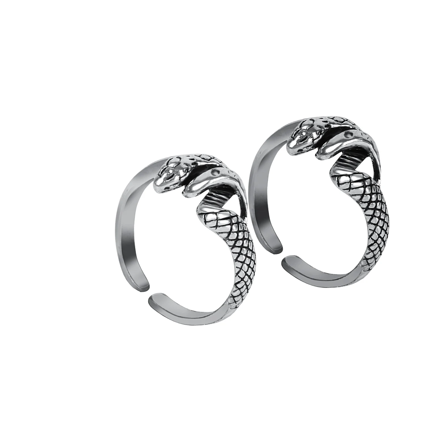 Retro Punk Exaggerated Spirit Snake Ring Fashion Personality Stereoscopic Opening Adjustable Ring Jewelry
Retro Punk Exaggerated Spirit Snake Ring Fashion Personality Stereoscopic Opening Adjustable Ring Jewelry