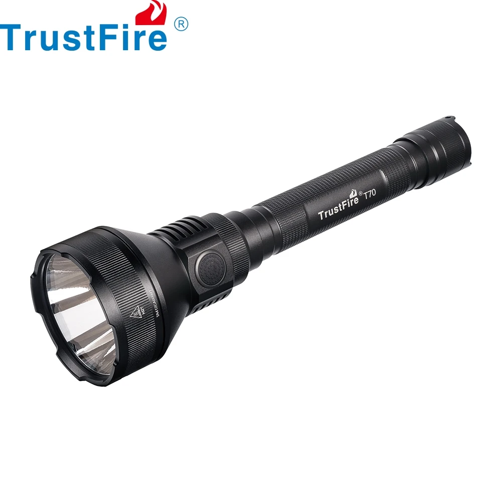 Trustfire T70 Hunting Flashlight 18650 Cree 2300lm LED Torch Ultra Powerful Rechargeable Light Tactical Camping Lamp
Trustfire T70 Hunting Flashlight 18650 Cree 2300lm LED Torch Ultra Powerful Rechargeable Light Tactical Camping Lamp