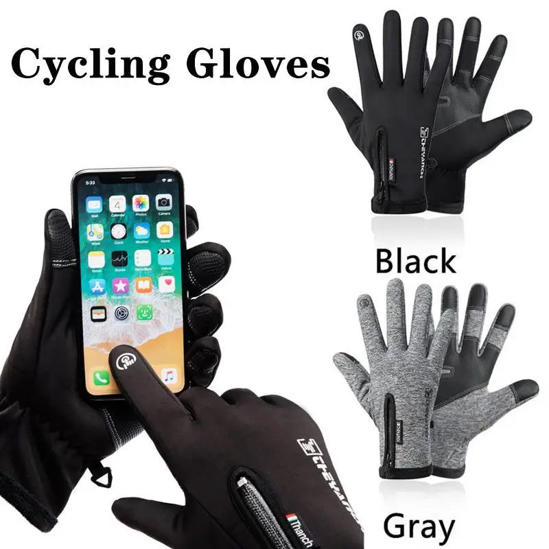 Unisex Touchscreen Cycling Gloves Winter Thermal Warm Full Finger Sports Gloves For Outdoor Camping Bicycle Bike Ski Equipment
Unisex Touchscreen Cycling Gloves Winter Thermal Warm Full Finger Sports Gloves For Outdoor Camping Bicycle Bike Ski Equipment