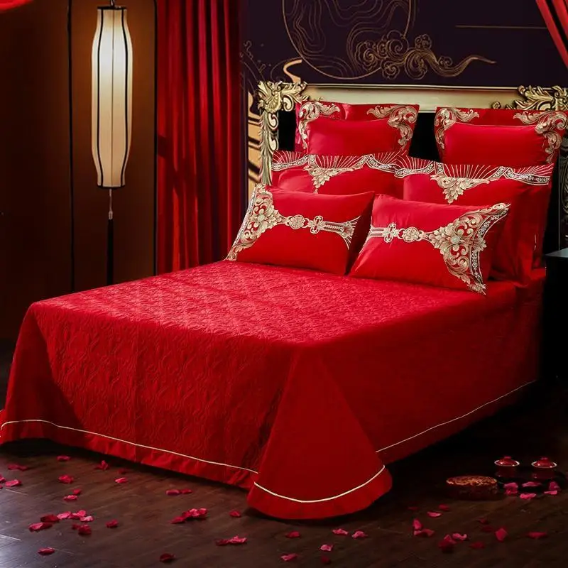 J 5 Golden Loong Phoenix Embroidery Egyptian cotton Wedding Bedding Set Red Duvet Cover Bed Sheet Bedspread Pillowcases
J 5 Golden Loong Phoenix Embroidery Egyptian cotton Wedding Bedding Set Red Duvet Cover Bed Sheet Bedspread Pillowcases