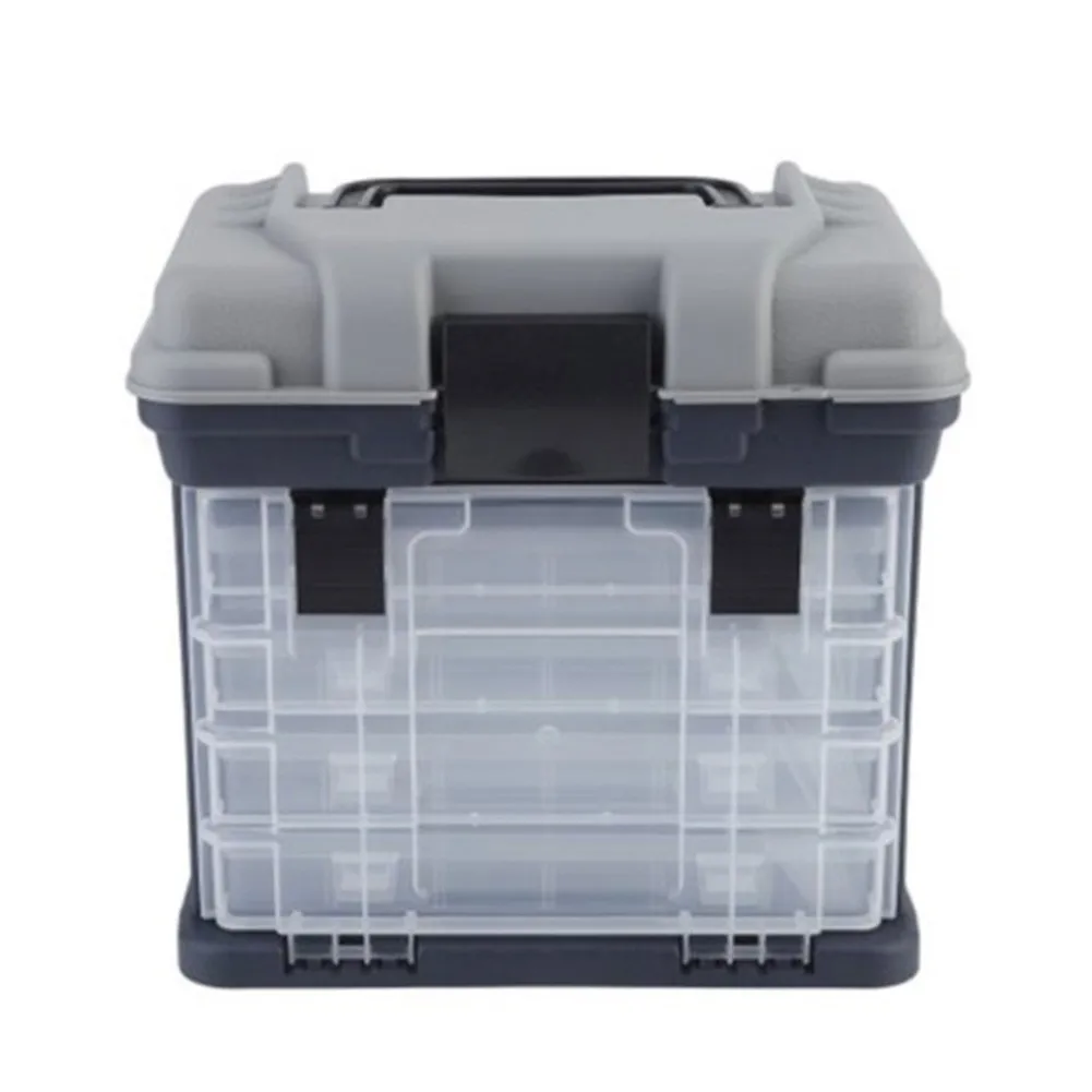 Portable 4 Fishing Layer Bait Shrimp Storage Box Fish Hook Fishing Line Fishing Gear Protective Cover Outdoor Fishing
Portable 4 Fishing Layer Bait Shrimp Storage Box Fish Hook Fishing Line Fishing Gear Protective Cover Outdoor Fishing