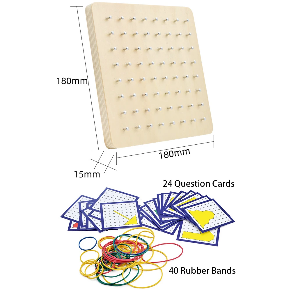 1 Set Montessori Educational Wooden Toys Board Mathematical Manipulative Shape Cognition Preschool Learning Tools for Girls Boys
1 Set Montessori Educational Wooden Toys Board Mathematical Manipulative Shape Cognition Preschool Learning Tools for Girls Boys