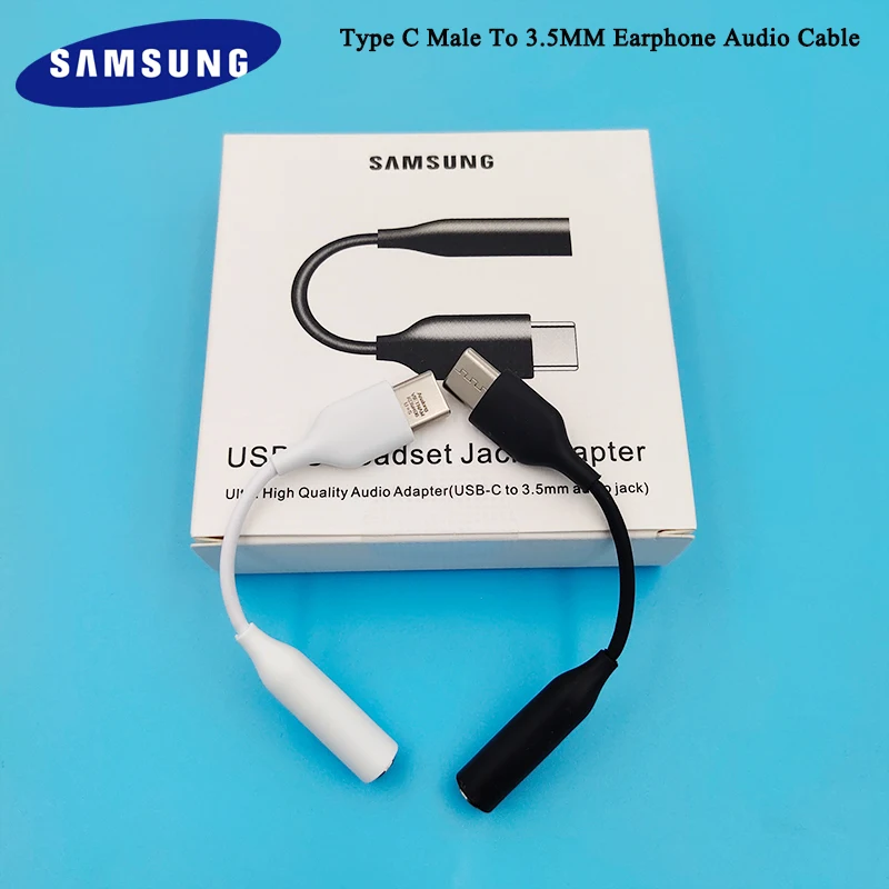 Samsung Type C до 3 5 ММ Наушники Кабель адаптер с разъемом usb USB Мужской подачи внешнего