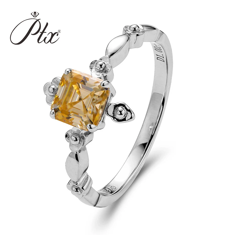 1.0ct 5.5*5.5mm Asscher Shaped Zircon 925 Sterling Silver Champagne Ring Custom Ring for Women's Gift Accept Customized
1.0ct 5.5*5.5mm Asscher Shaped Zircon 925 Sterling Silver Champagne Ring Custom Ring for Women's Gift Accept Customized