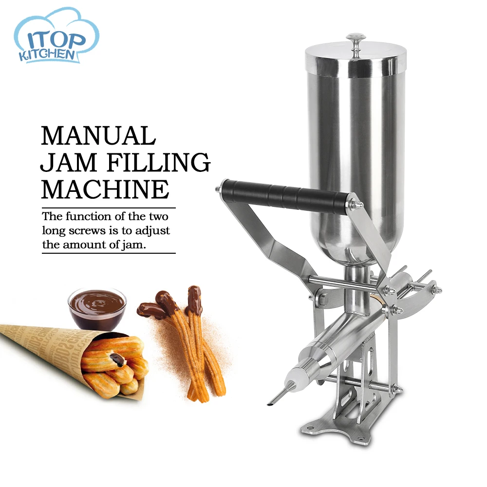 GZZT Chocolate Cream Filling Machine Stainless Steel Filling Maker Manual Jam Filling Tool With 3 Filling Tubes
GZZT Chocolate Cream Filling Machine Stainless Steel Filling Maker Manual Jam Filling Tool With 3 Filling Tubes