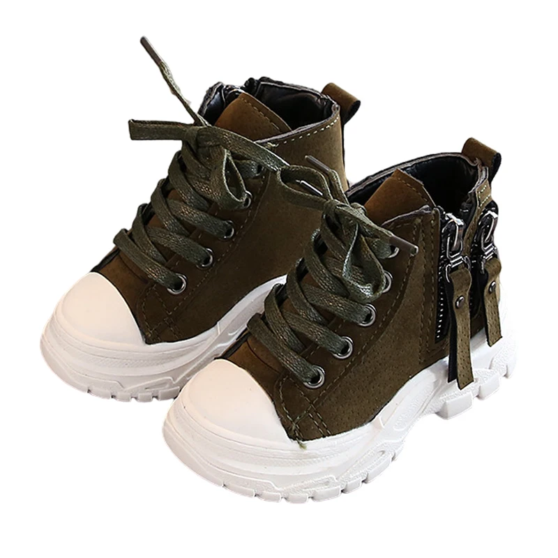 New Kids Short Boots Ankle Fashion Baby Boys Casual Shoes High Top Girls Booties Side Zipper Anti-slippery Soft Comfortable
New Kids Short Boots Ankle Fashion Baby Boys Casual Shoes High Top Girls Booties Side Zipper Anti-slippery Soft Comfortable