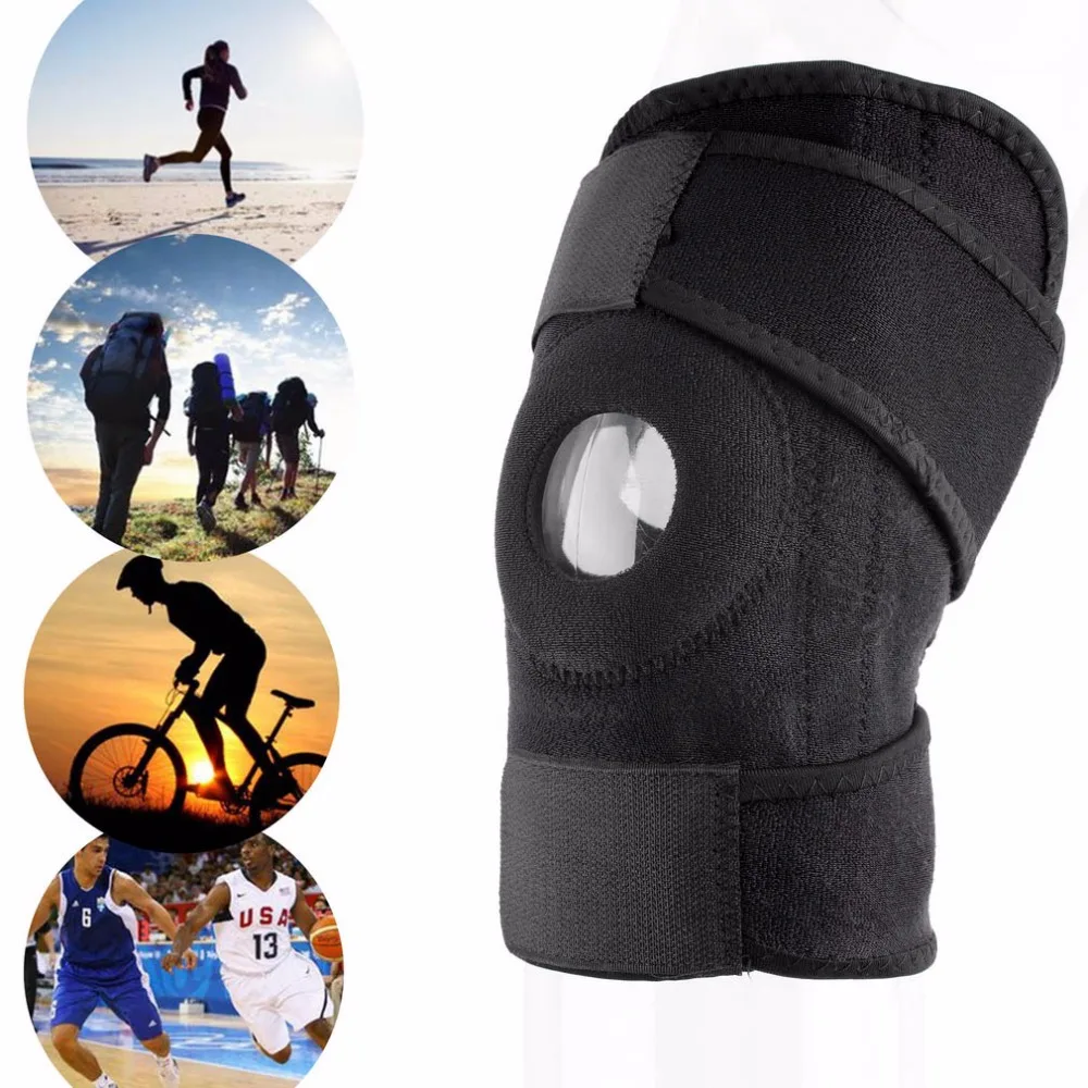 1pc Adjustable Sports Training Elastic Knee Support Brace Kneepad Adjustable Patella Knee Pads Hole Kneepad Safety Guard Strap
1pc Adjustable Sports Training Elastic Knee Support Brace Kneepad Adjustable Patella Knee Pads Hole Kneepad Safety Guard Strap