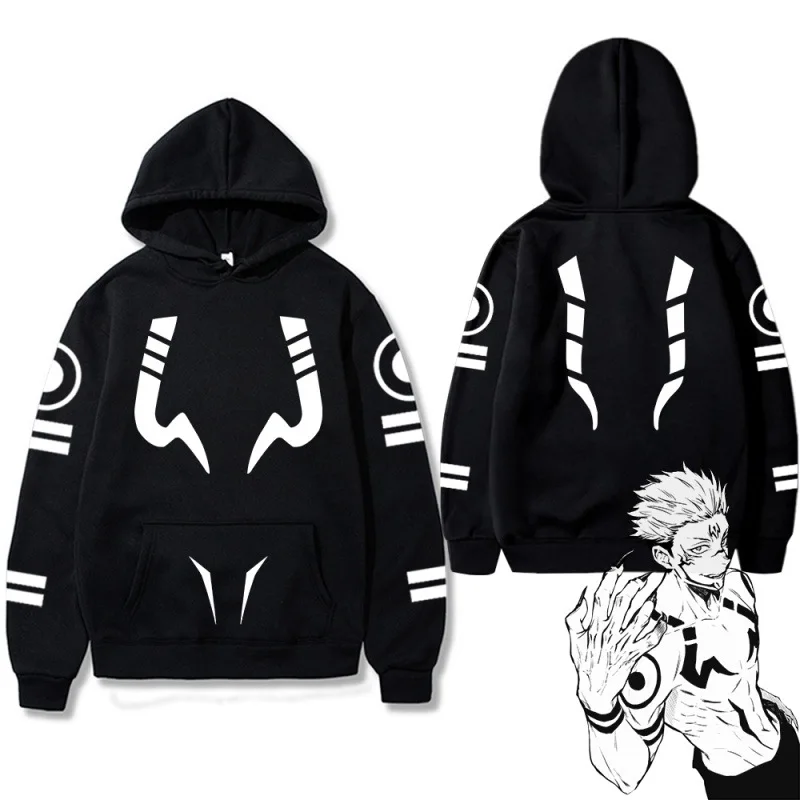 Jujutsu Kaisen Ryomen Sukuna Velvet Padded plus Size Couple Hoodie Cross-Border Hooded Hoodie Anime Hoodie
Jujutsu Kaisen Ryomen Sukuna Velvet Padded plus Size Couple Hoodie Cross-Border Hooded Hoodie Anime Hoodie