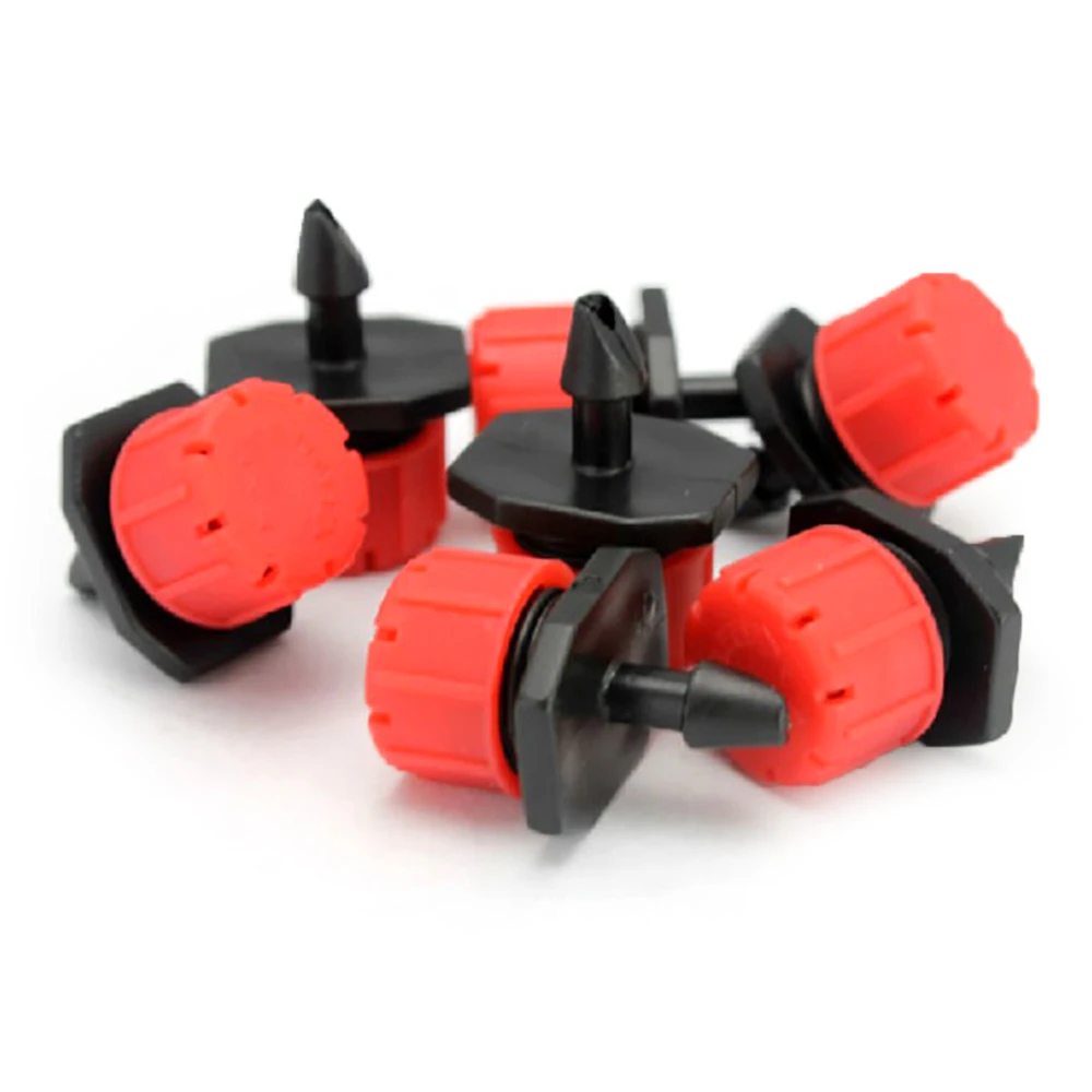 50PCS Eight-hole Emitter Dripper Water Flow Micro Sprinkler Dripper Red Drip Garden Irrigation Watering Anti-clogging Emitters
50PCS Eight-hole Emitter Dripper Water Flow Micro Sprinkler Dripper Red Drip Garden Irrigation Watering Anti-clogging Emitters